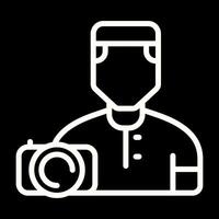 Camera man Vector Icon