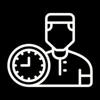 Working Hour Vector Icon