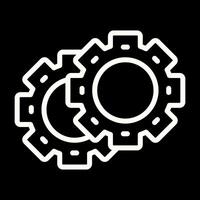 Gears Vector Icon