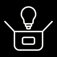 Think Outside The Box Vector Icon