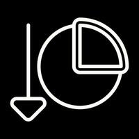 Chart Decreasing Vector Icon