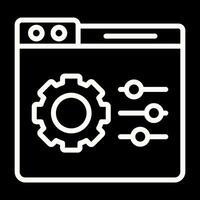 Control Panel Vector Icon