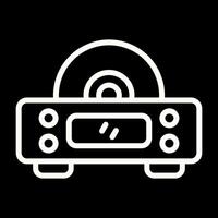 Cd Player Vector Icon