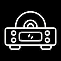 Cd Player Vector Icon