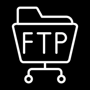 FTP Server Vector Icon