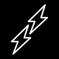 Lightning Vector Icon