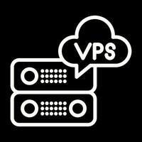 VPS Hosting Vector Icon