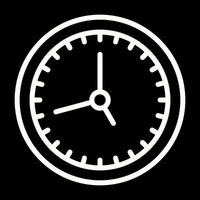 icono de vector de reloj