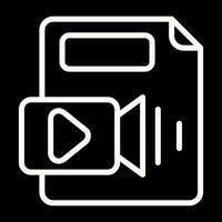 Video File Vector Icon