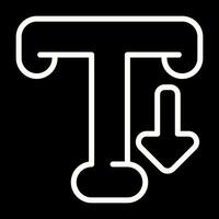 Typography Vector Icon