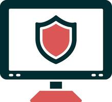 icono de vector de seguridad