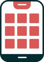 Dial Pad Vector Icon