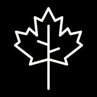 Maple leaf Vector Icon