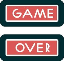 Game over Vector Icon