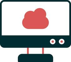 Cloud Computing Vector Icon