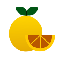 Yellow lemon icon png