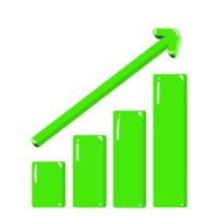 investimento grafico icona png