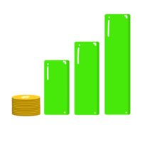 investering diagram icoon png