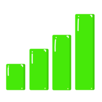 investering diagram icoon png