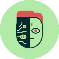 Cyborg Vector Icon