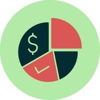 Pie Chart Vector Icon