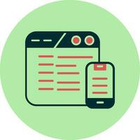 Responsive Vector Icon