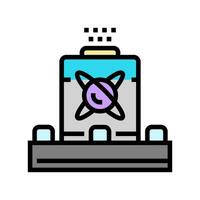 sensor quantum technology color icon vector illustration
