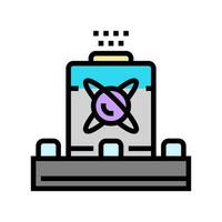 sensor quantum technology color icon vector illustration