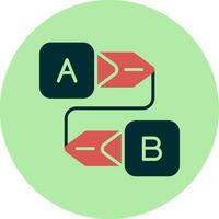 icono de vector de diagrama