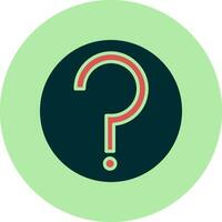 Question Mark Vector Icon