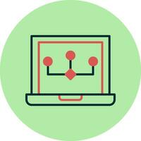 Data Modeling Vector Icon
