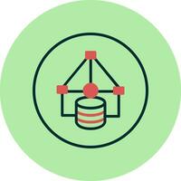 Data Model Vector Icon