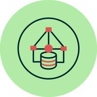 Data Model Vector Icon