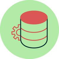 Data Warehouse Vector Icon