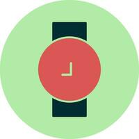 reloj, vector, icono vector