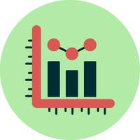 Bar chart Vector Icon