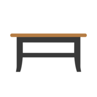 AI generated interior table icon png