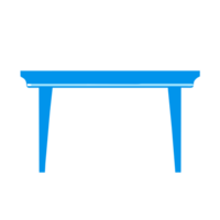 AI generated interior table icon png