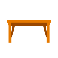 AI generated interior table icon png