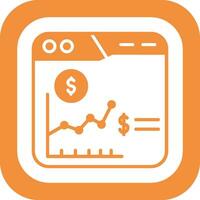 Stock Market Vector Icon