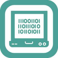 Binary Code Vector Icon