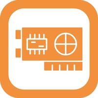 Graphics Card Vector Icon