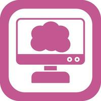 Cloud Computing Vector Icon