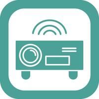 Video Projector Vector Icon