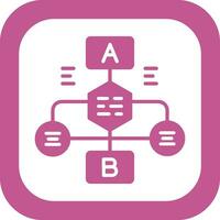 Flowchart Vector Icon