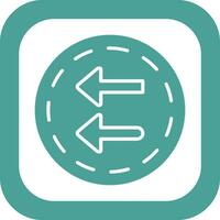 Fast Backward Vector Icon