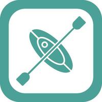 Kayak Vector Icon