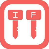 Foreign Key Vector Icon
