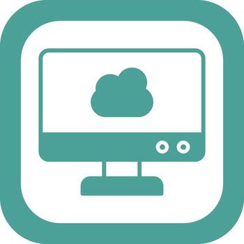 Cloud Computing Vector Icon