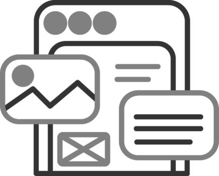 icono de vector de diseño web